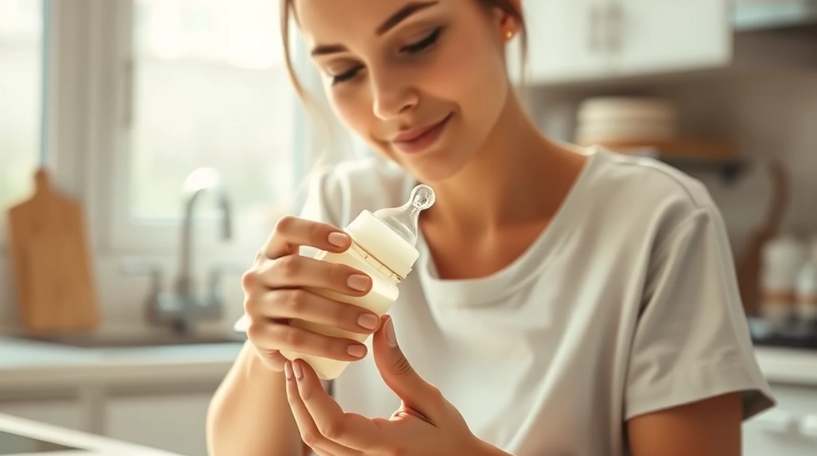 Bebê não mama no peito: fórmula ou leite de vaca?