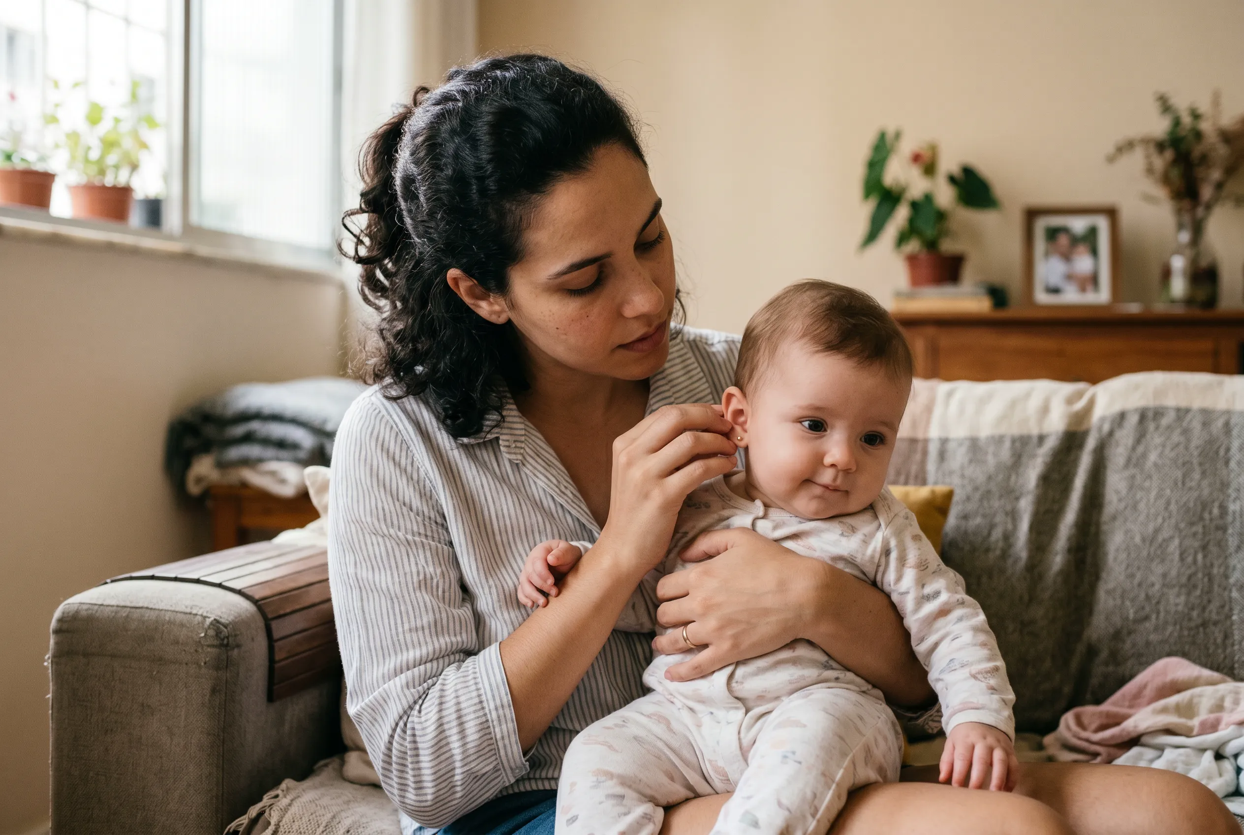 Quando furar a orelha do bebê ou da criança: o que pesa nessa decisão